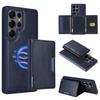 Geteilte Magnetische Kabellose Lade Leder Geldbörse Karten Handyhülle für Samsung Galaxy S25 Edge S24 FE S23 Plus S22 Ultra S21 Hülle