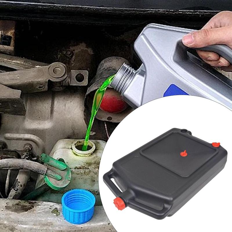 Oil Change Drain Pan Oil Catch Pan with Handle All Purpose Heavy Duty Oil Fuel Coolant Can for Motorcycle Car Boat
