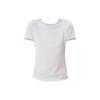 Korean contrasting color pure cotton short-sleeved t-shirt women's summer niche design sense solid color slim and thin inner top