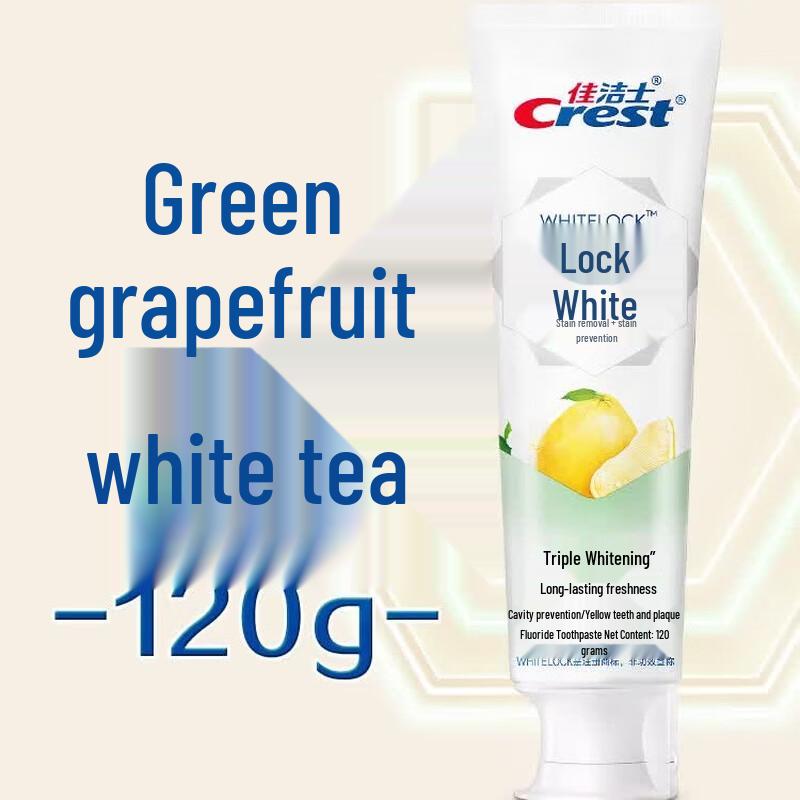 

Crest Dual-Color Grapefruit White Tea Whitening Toothpaste