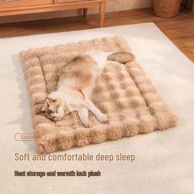 Tapis d'hiver chaud pour animaux de compagnie: Couverture épaisse pour chien et chat