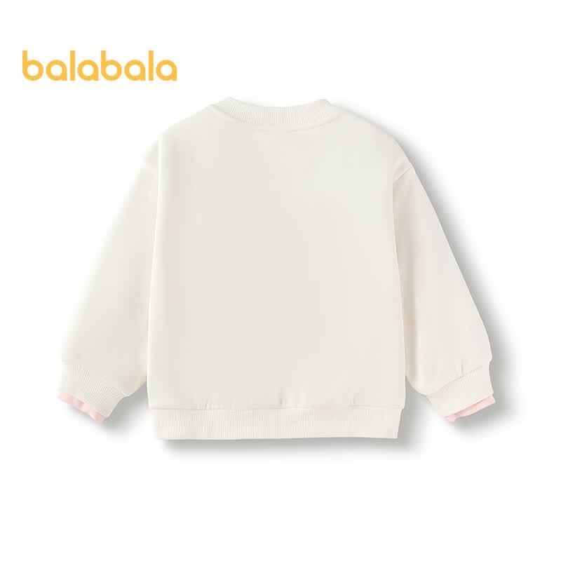 Balabala Girls' Winter Cartoon Pullover Sweatshirt