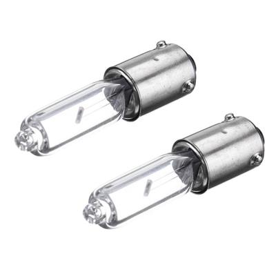 2pcs 1156 BAY9S H21W Halogen Brake Indicator Signal Light Car Bulb Quartz Glass Halogen Clearance Light 250LM