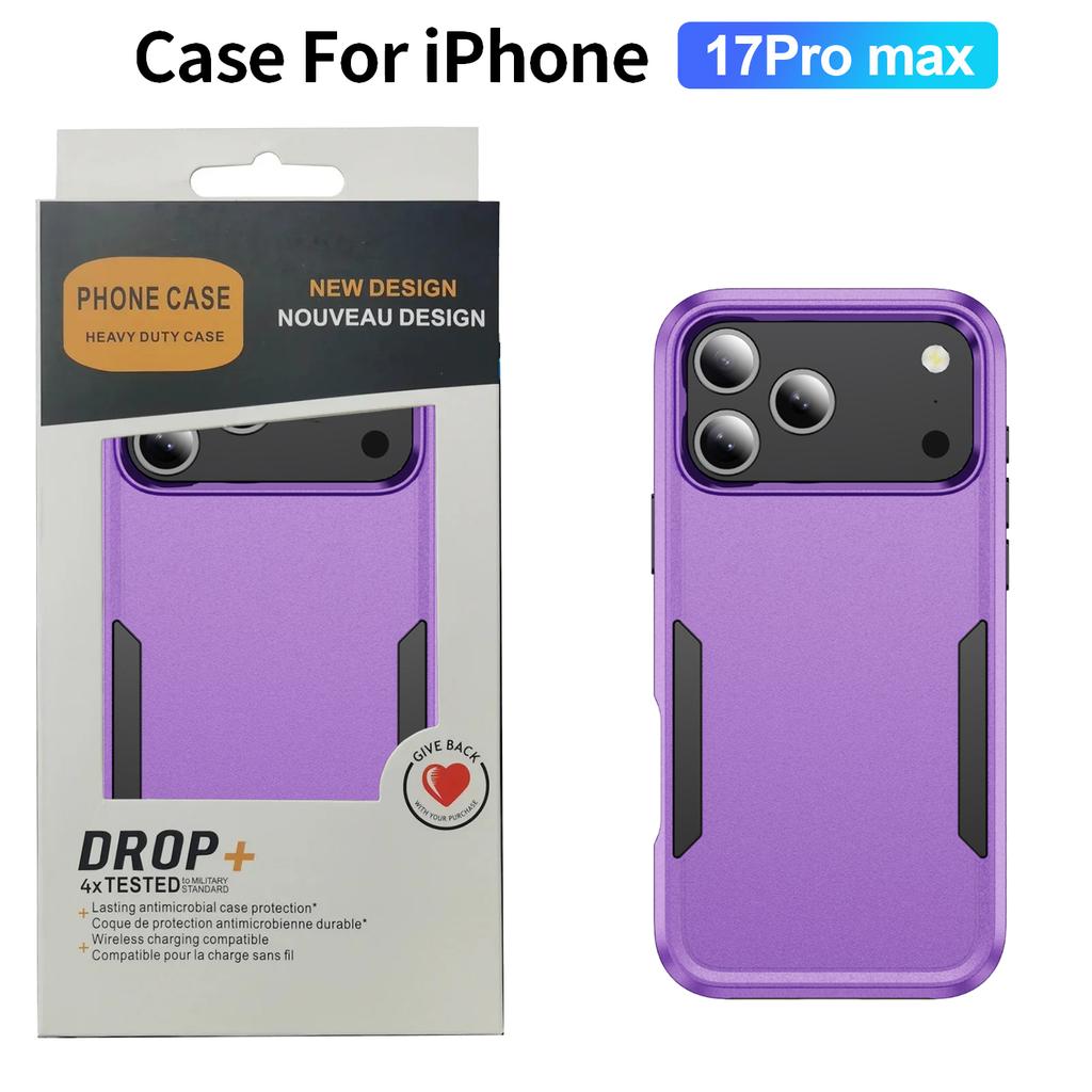 Otter Armor Box Rugged Commuter Phone Case For IPhone 17 Air 16 E 15 14 13 Pro Max Plus Hard Heavy Duty Shockproof Protect Cover