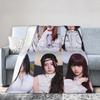 Kpop Babymonsters Group Blankets Flannel Textile Decor  Breathable Lightweight Throw Blankets for Home Office Bedspread