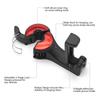 2 Stück Versteckter Auto-Haken Multifunktionaler Handyhalter Universal 360 Grad Drehung