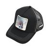 Personalized cartoon cartoon hat, trendy and cool mesh hat, embroidered baseball cap, sun protection breathable peaked cap source manufacturer