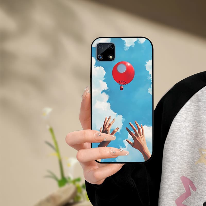 Silicone Phone Case For Realme C25s C25 Cover Painted Soft  For Realme C25 C25S C21 C21Y C25Y Phone Case RealmeC25s C 25 s Funda