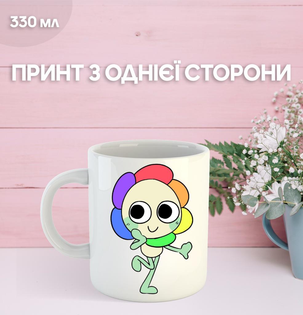 Hrnek Ve Světě Dandy (Dandy) Roblox Dandy's World s potiskem keramický hrnek 330 ml