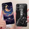 Modische Coole Hülle Für Tecno Spark GO 3 KN3 Weiche Schwarze Silikon TPU Rückabdeckung Für Tecno Spark Go3 Handyhüllen