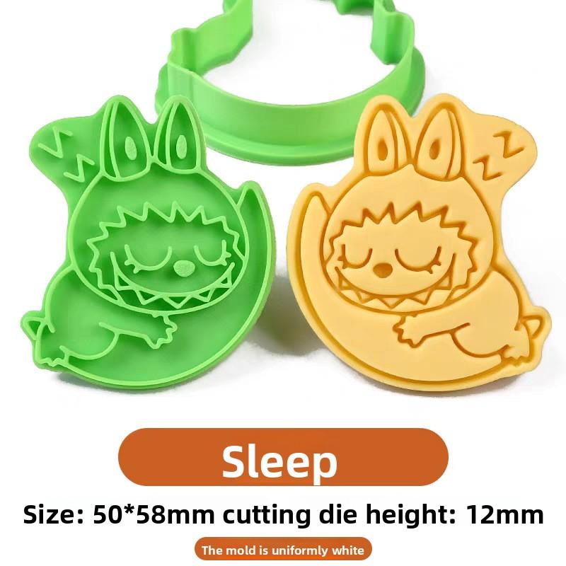 Cartoon Cookie Mold Cookie Butter Cookie Cutting Mold Creative Three-dimensional Baking Tool