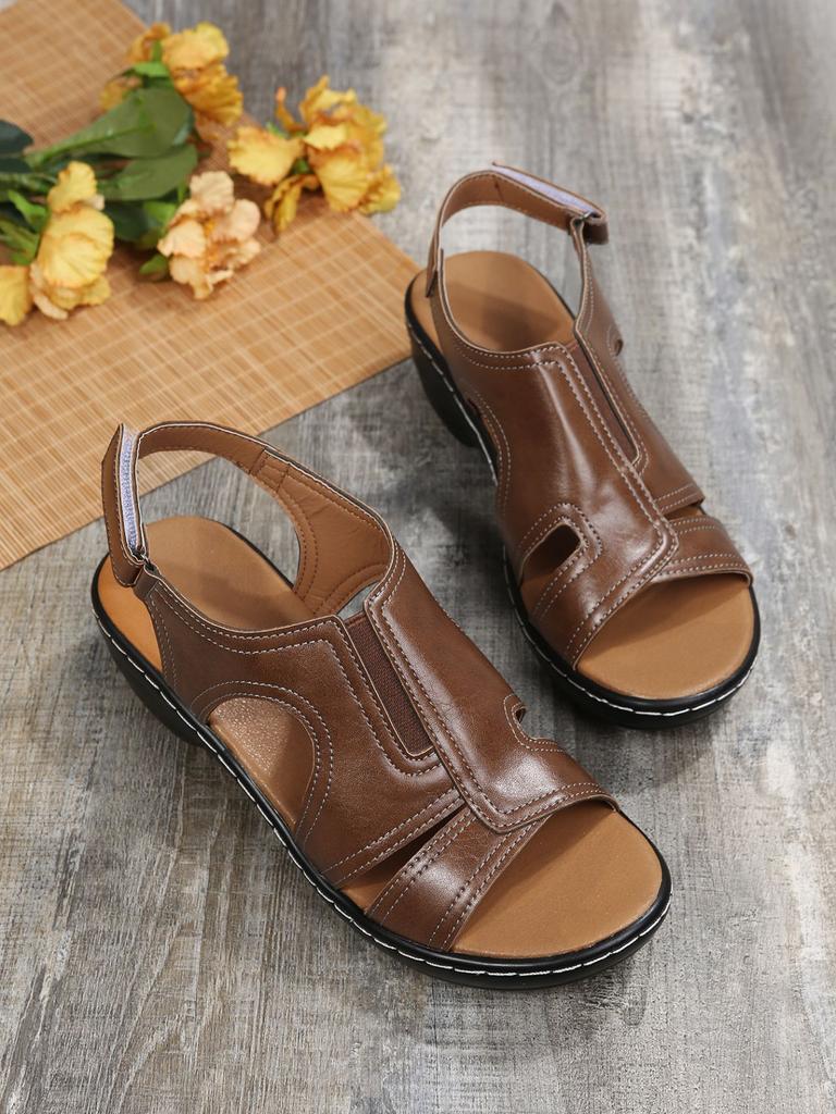 Women Slippers Highend Slides Fashion Outdoor Quality Solid Color Open-toe Square Toe Sandals with Flat Bottom