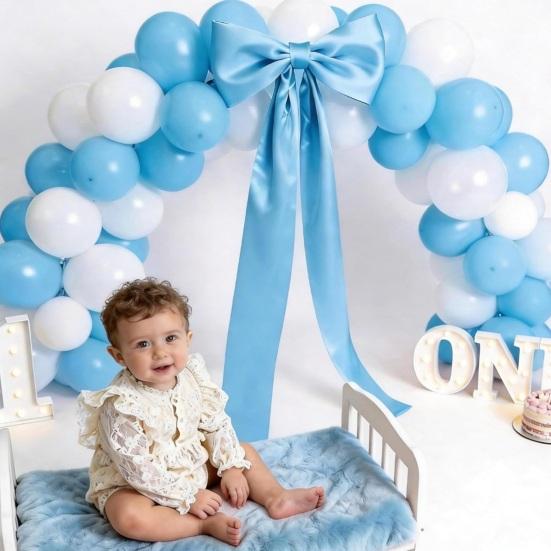 70.8x19.7 Inch Large Satin Bow Giant Ribbon Tie Bow for Wedding Engagement Birthday Party Bridal
