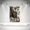 N-Nirvanas Flag Rock Music Band Banner HD Printing Tapestry Exhibition, Music Band Fans, Garage Decor
