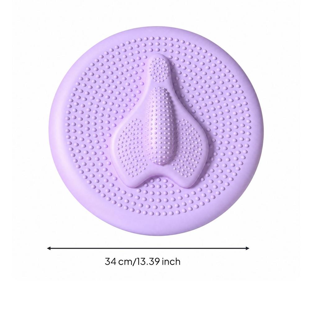 Balance Cushion with Massage Bumps Spinal Alignment Inflatable