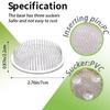 Plastic Flower Frogs Clear Round Flower Pin Frog Holders For Flower Arrangements Flower Arrangement Pin Garden Watering Wand