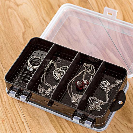 10 Grids Transparent Jewelry Tool Storage Box Screw Nut Parts Beads Storage Case