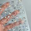 Super Cute Cartoon Stickers Collection DI High-value Decorative Stickers Student Pen Holder Transparent Flat Stickers