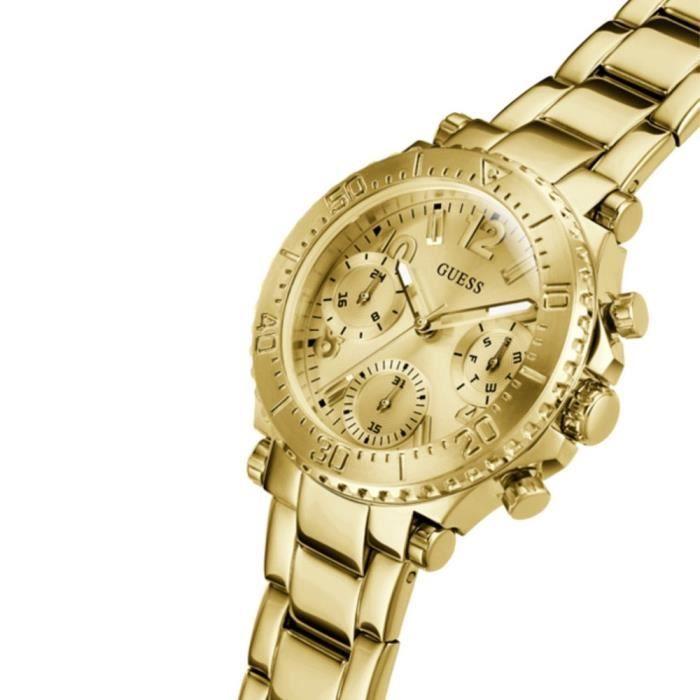 Uhr - GUESS - GW0465L1 - Vergoldeter Stahl - Quarz - Analog