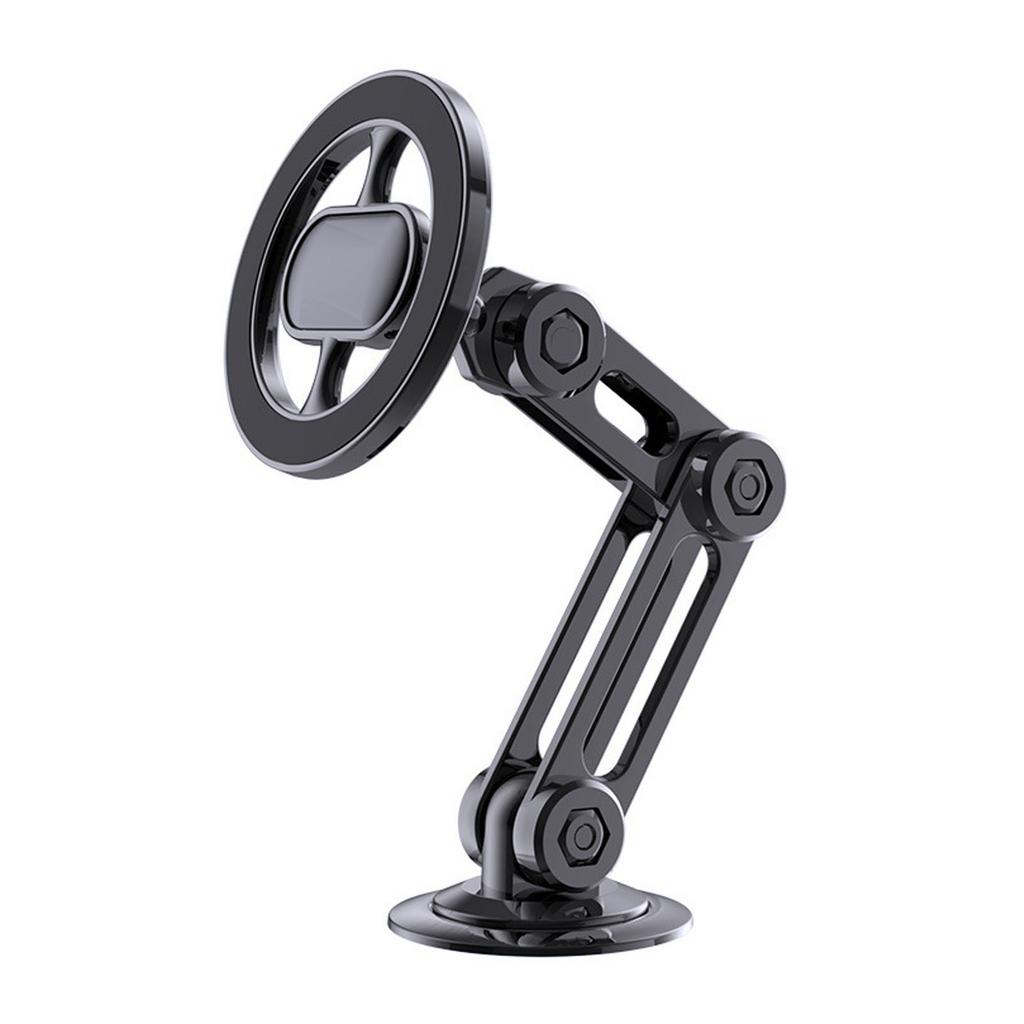 Sammenleggbar Magnetisk Biltelefonholder Fleksibel Vinkeljustering Dashbord Mobiltelefonfeste For Magsafe