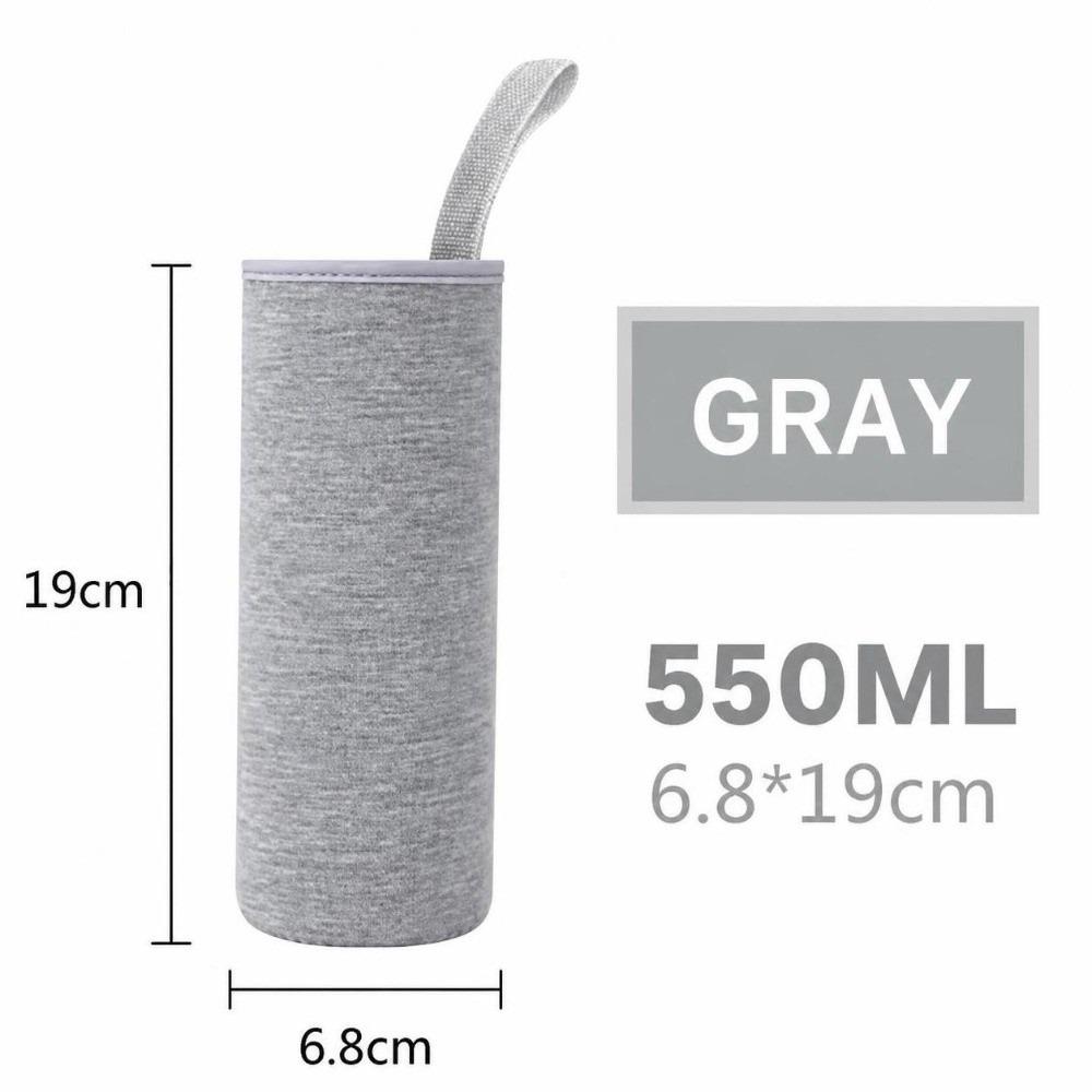 550/420M Water Bottle Sleeve With Handle Cup Sleeve Washable Insulated Bottle Cover