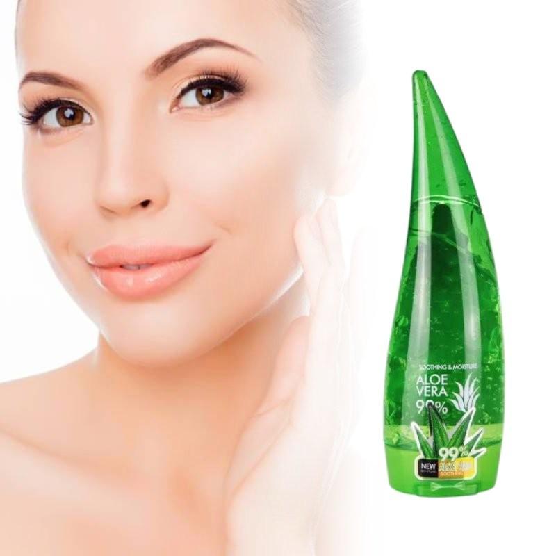 Gel di Aloe Vera per Lenire l'Acne e l'Idratazione Profonda nelle Soluzioni Quotidiane per la Cura della Pelle