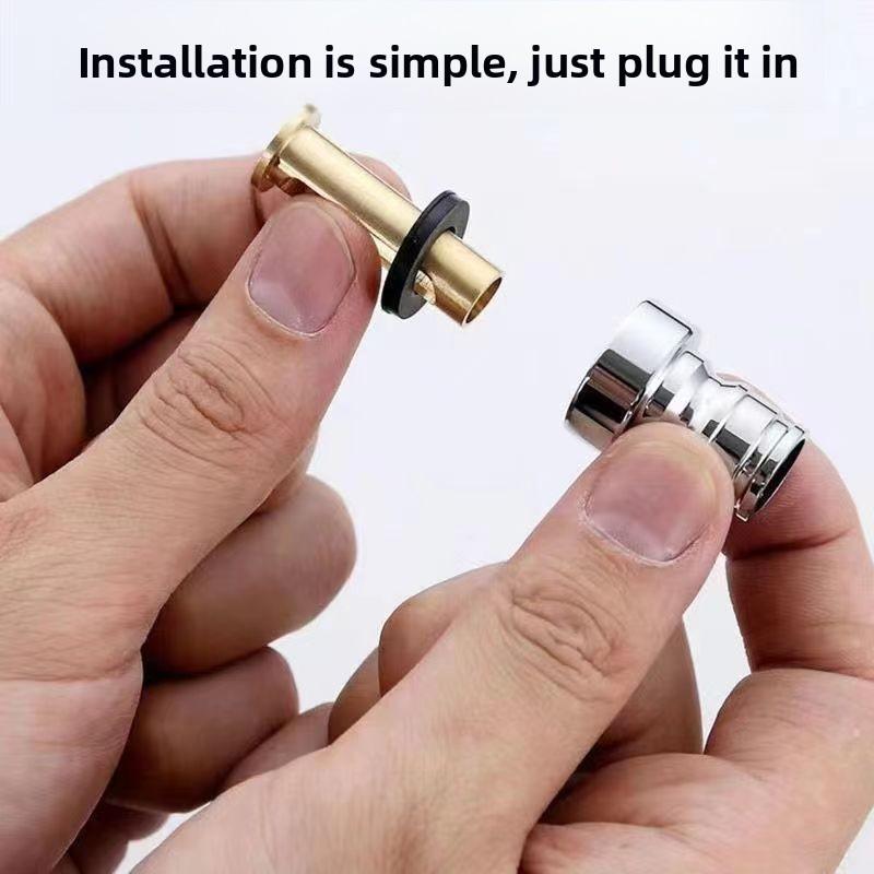 Water Stop Valve for Washing Machine Faucet Universal Anti-fall Automatic Check Valve Household 4-point Water Nozzle Adapter