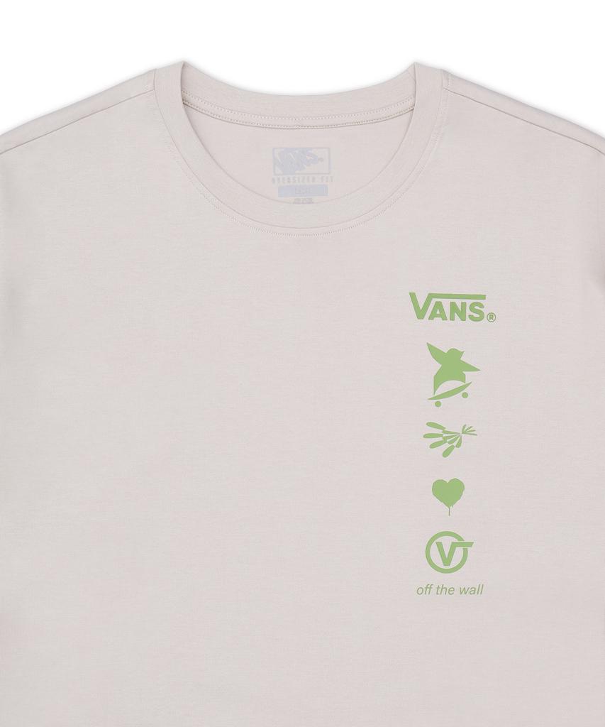 VANS Bird Short Sleeve T-Shirt - Taupe Mist / Vn000Tkyen91