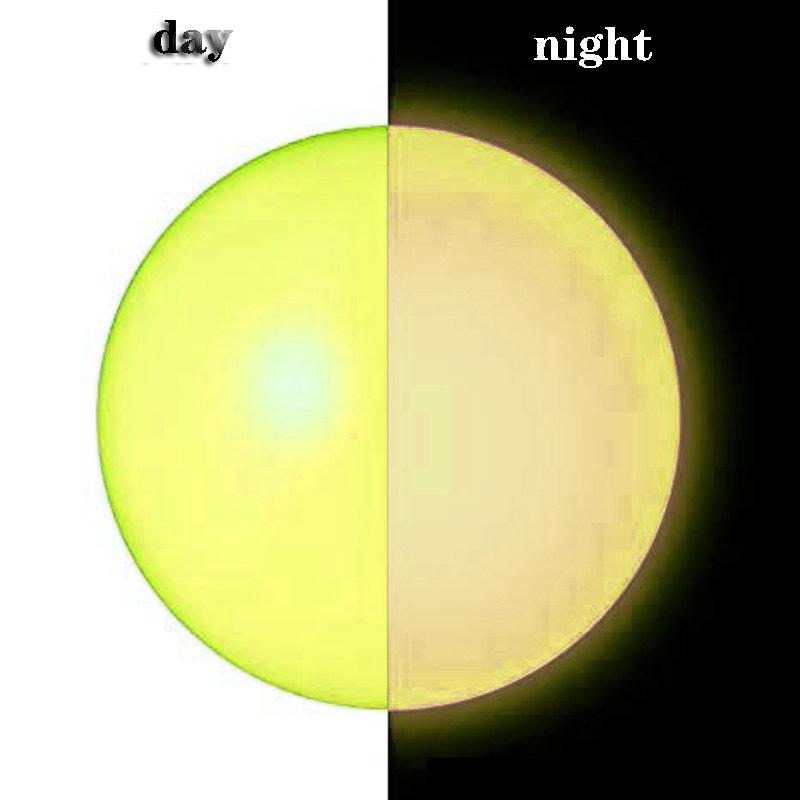 6Cm Luminous Ceiling Ball Sticky Squash Ball Air Sticky Target Ball Throwing Decompression Ball Venting Artifact Kids Toy Gift