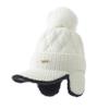 Autumn and Winter Velvet Warm Duck Knitted Hat Outdoor Leisure Cold Wind Snow Ear Hat Women's Winter Knitted Wool Hat Outdoor Travel Windproof Hat