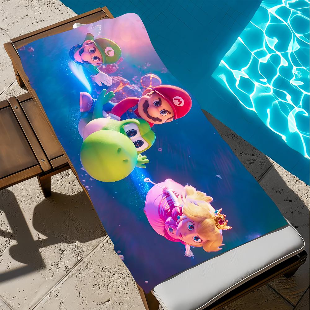RTT G-galaxy Towel Beach Bath Quick-Drying Super Lightweight Portable Sauna Camping Movie Swim Pool M-marios-es Travel