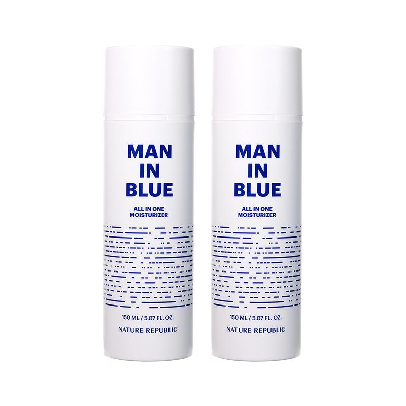 Nature Republic Men In Blue All In One Moisturizer 150ml 1+1 Double Set