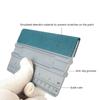 Carbon Fiber Vinyl Scale Squeegee Vinyl Wrap Car Film Sticker Wrapping Suede Felt Scraper Window Tint Tool Cleaning Tool