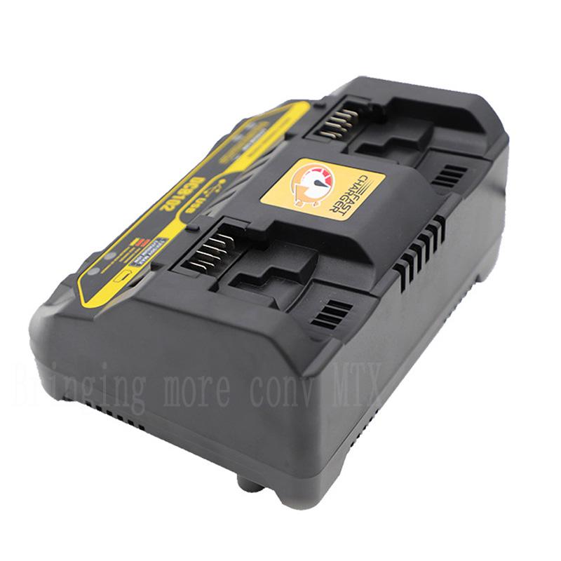 Fast charging DCB102 Li-ion Battery charger For 12V 14.4V 18V 20V DCB105 DCB200 double charging postion with USB Port new