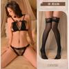 Sexy Bed Free Sex Underwear Without Steel Ring Shows Large Bra Pure Desire Free Milk Pearl Three-point Set