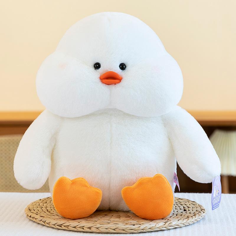 

Soft Little Duck Doll Cute Little Bear Comforts Doll Girl Sleeping on The Bed and Grabs Pillow To Grab A Machine Doll 23 cm (0.16kg)
