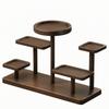 Teaware Display Stand MultiLevel Tiered Tabletop Rack Compact for Tea Lovers,