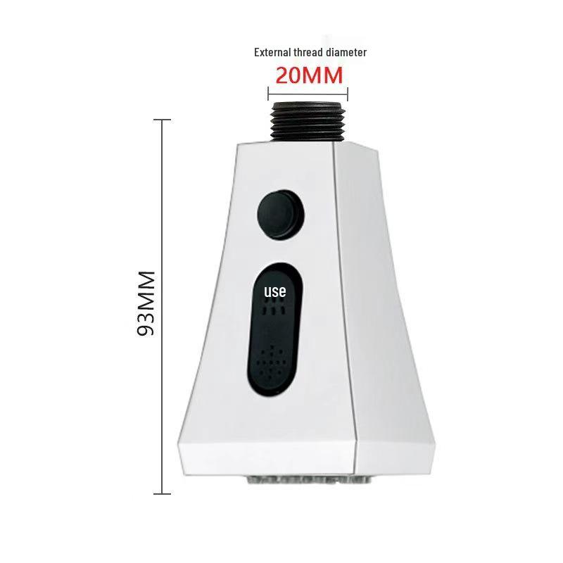 Precision Kitchen Sink Pull-Out Faucet Replacement: Anti-Splash Retractable Shower Nozzle