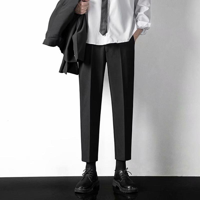 IELGY Kleine Hose Herren gerade lose Sommer dünne Eis Seide Casual koreanischen Stil Männer