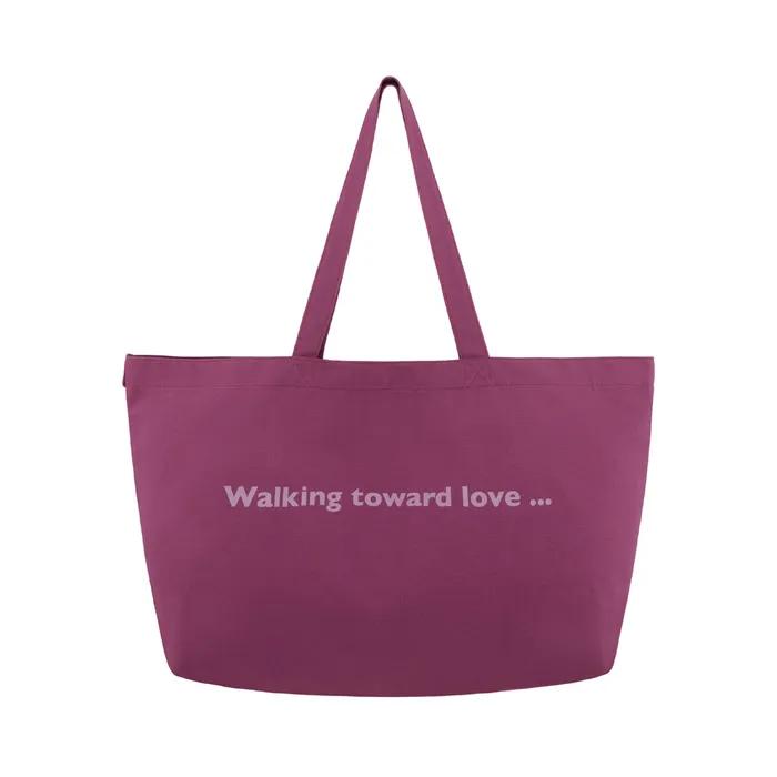 Heart Logo bag big ver. - Magenta