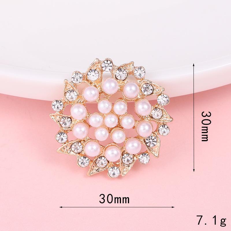 Creative Pearl Flower Diamond DIY Mobile Case Jewelry Accessories