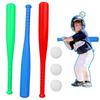 Brinquedo Esportivo de Lazer de Baseball Infantil Plástico Leve Taco de Baseball Simulação Mini Baseball Brinquedo ao Ar Livre para Iniciantes