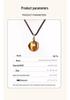 Tiger Eye, Obsidian & Amethyst Pendant Necklace – 16MM for Men