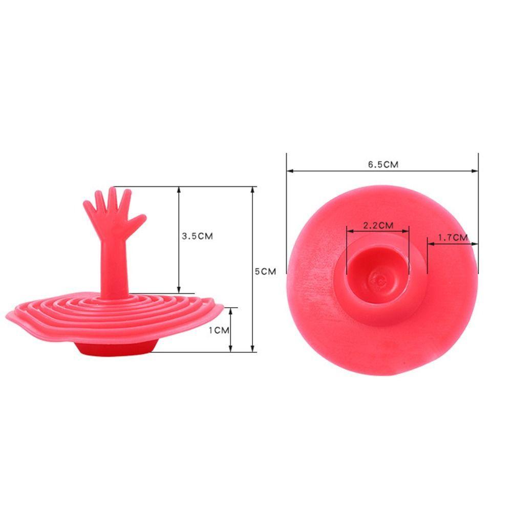Bathtub Stopper Drain Cover Silicone Sink Hair Stopper Leakage-proof Flat Plug Stopper Kitchen Bathroom Accessories Hardware