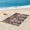 Iconic Mugshot Beach Towel Soft Microfiber Quick Dry Absorbent Quick Towels For Bath