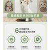 Wall Mounted Solid Wood Cat Scratching Post Wear Resistant Sisal Cat Tree With Cat Hammock Integrated Cat Wall Set
