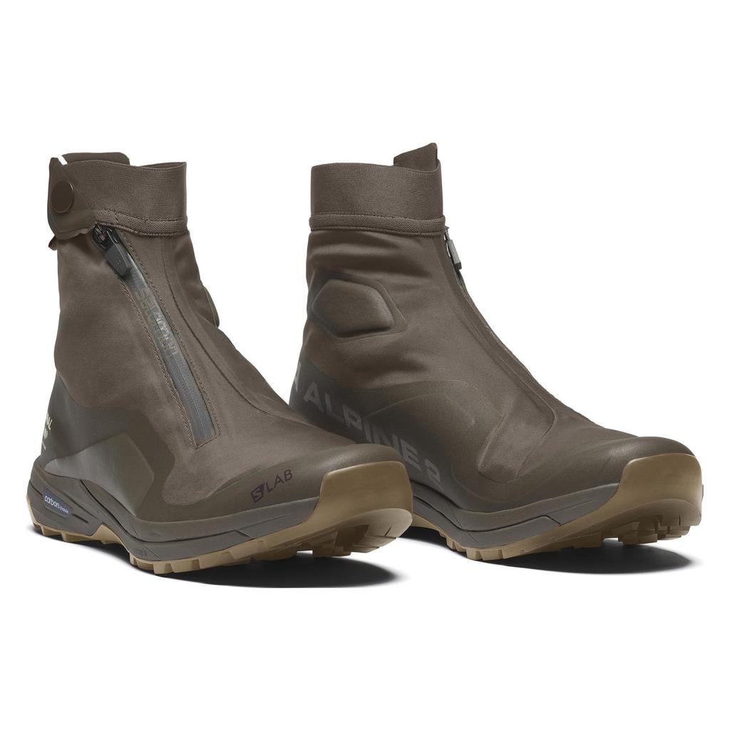 SALOMON Pas Normal Studios X Bamba 2 XA-Alpine 2 Krótkie Buty Outdoorowe Funkcjonalne Buty Unisex Brązowy 472331