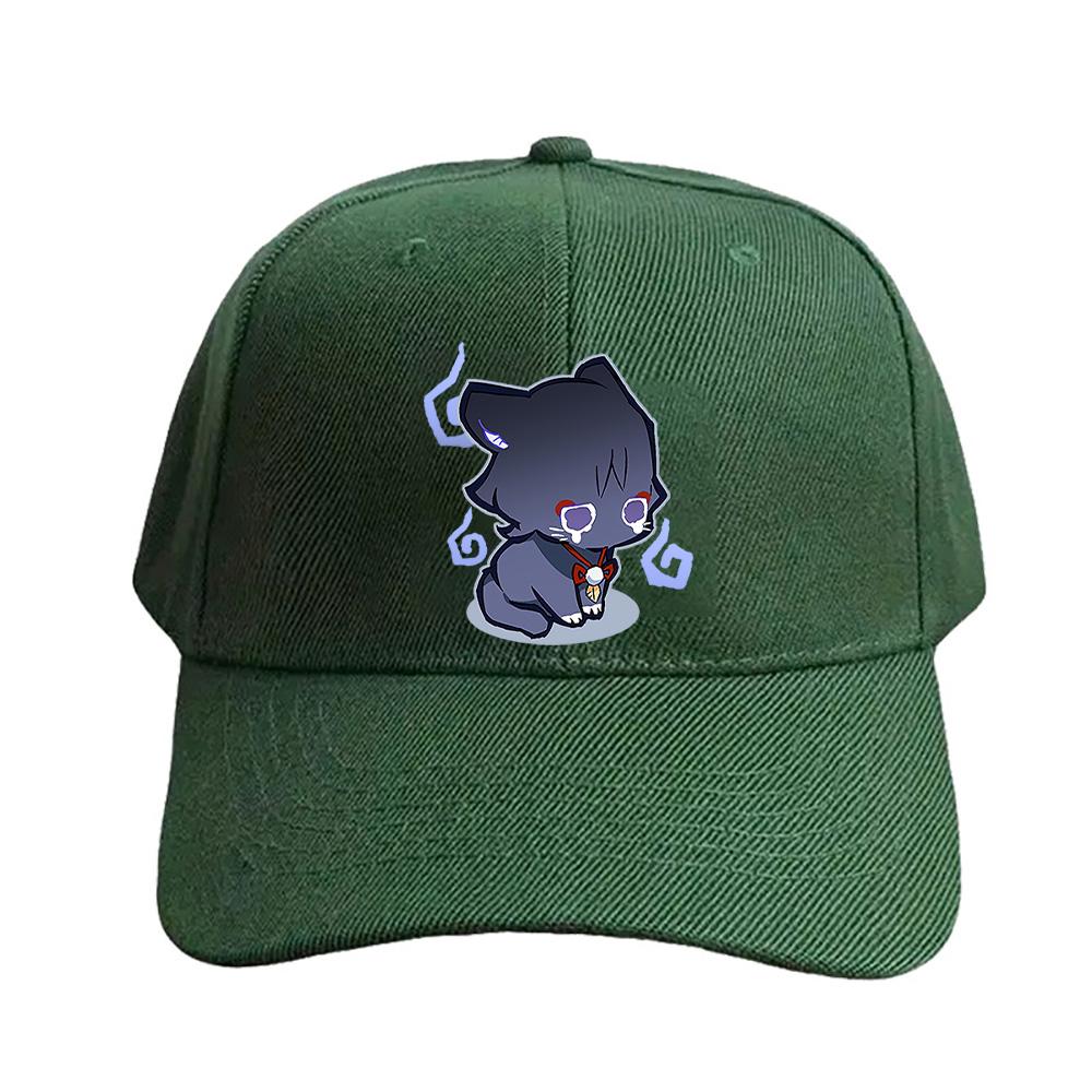 Wanderer Scaramouche Genshin Impact Unisex Adult Summer Baseball Caps With Curved Brim Adjustable Hiking Fishing Hat