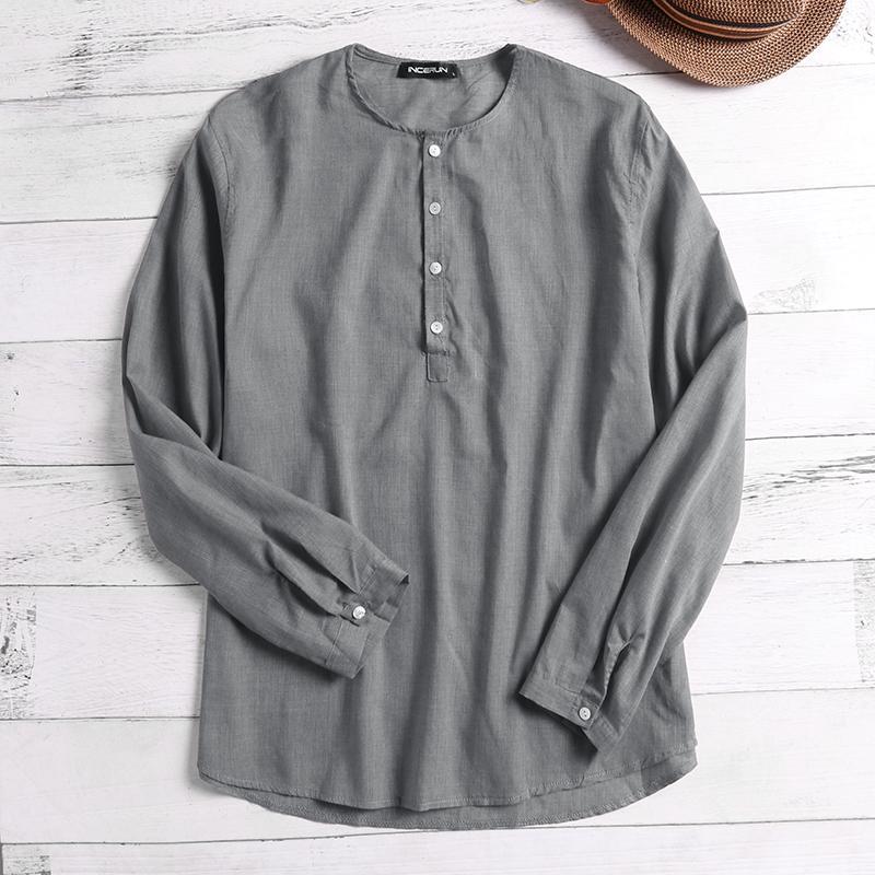 button up thermal shirt