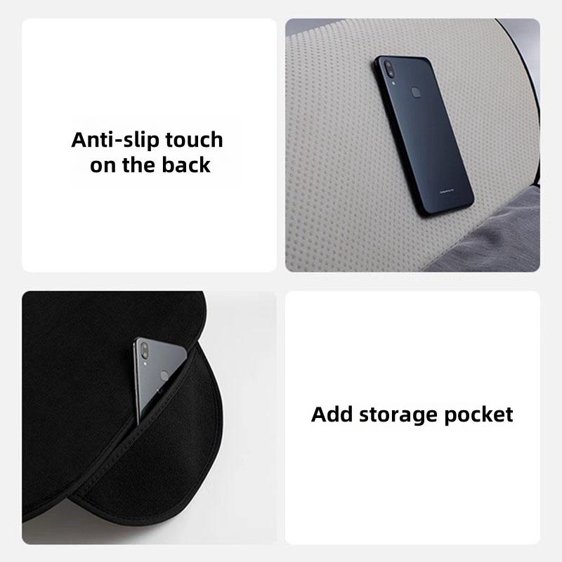 Car Seat Cushion Non-Slip Cover Flannel Velvet Plush for Citroen C3 C4 C5 Aircross C3-XR berlingo jumper saxo ë-C3 c5 Accessory aik256